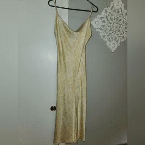 Paper Heart Faux Silk Dress